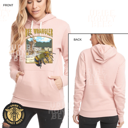 PRESALE! Women's Pink Hooded Sweatshirt | Uribe Honey Bees