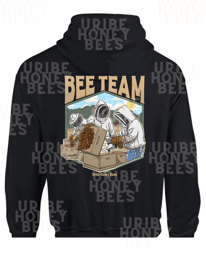 PRESALE! BEE TEAM Hooded Sweatshirt | Uribe Honey Bees