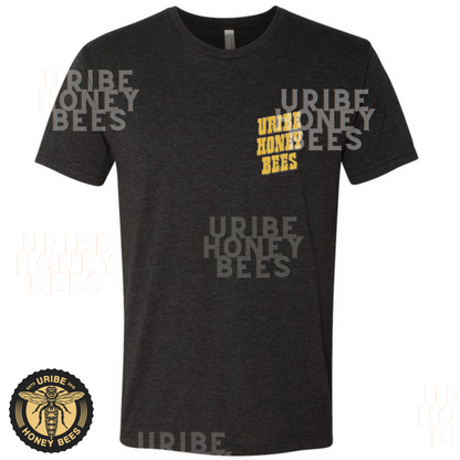 PRESALE! I Go Double Deep | Men's Premium Triblend Crewneck T-Shirt | Uribe Honey Bees