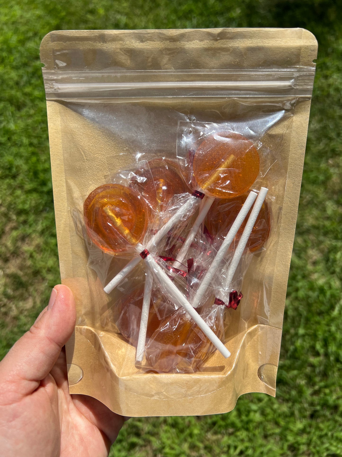 Honey Lollipops