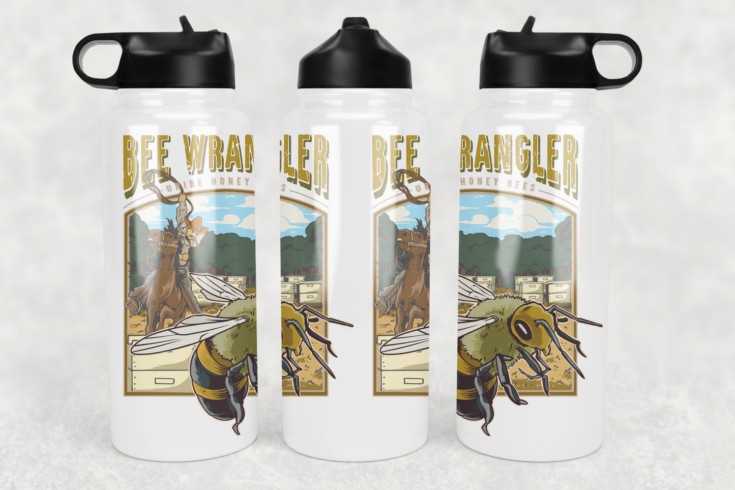 PRESALE! 32-ounce Water Bottle - Multiple Designs | Uribe Honey Bees