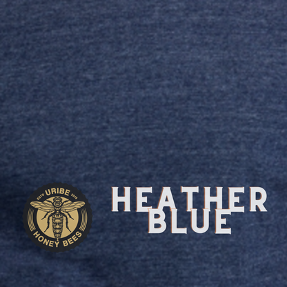 PRESALE! Bee Team | Men's Tri-blend Crewneck T-Shirt | Uribe Honey Bees