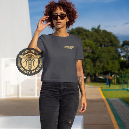 PRESALE! Women's Boxy 100% Cotton T-shirt | Uribe Honey Bees