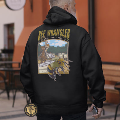 PRESALE! Iconic Bee Wrangler Hooded Sweatshirt | Uribe Honey Bees