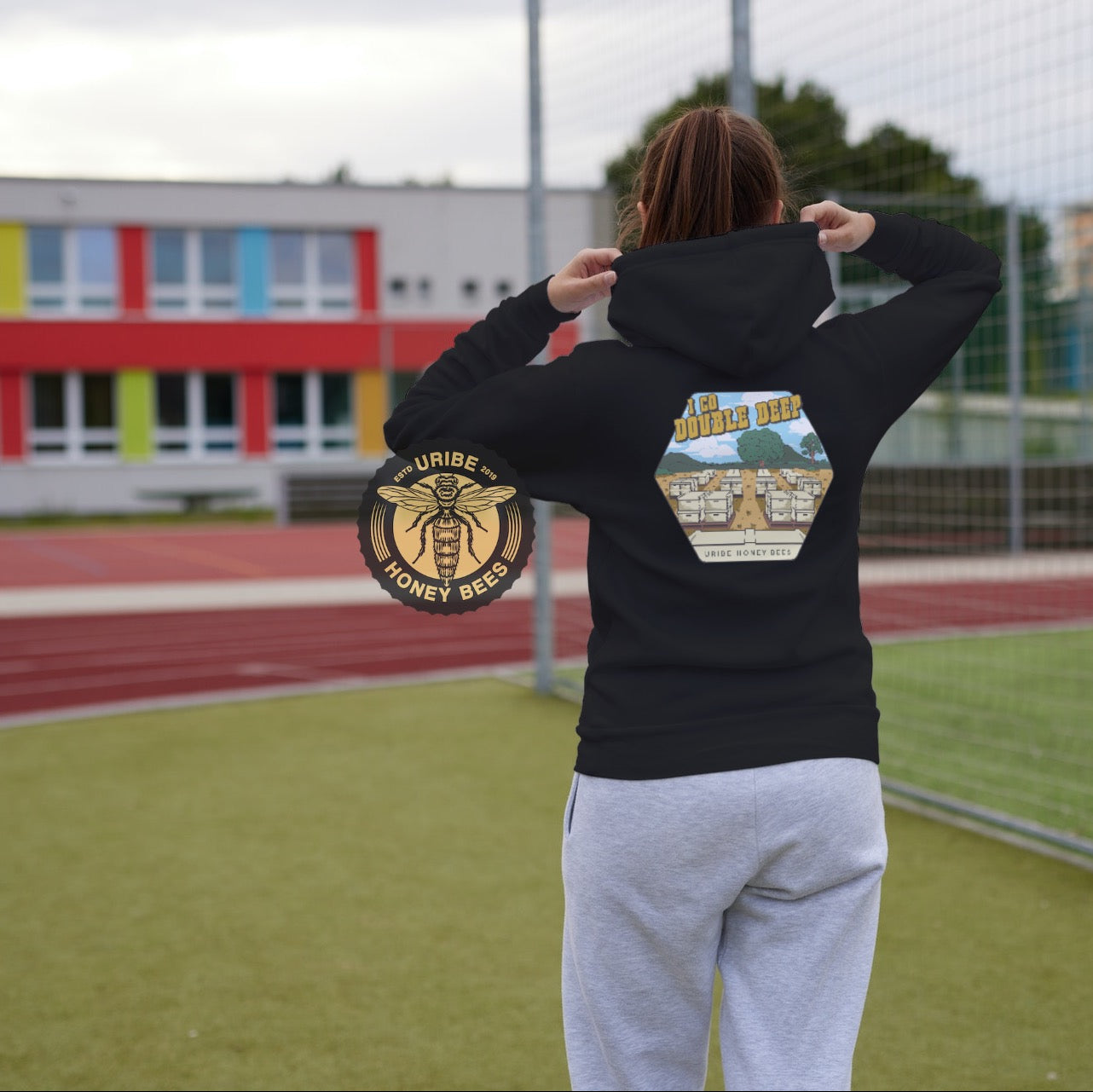 PRESALE! I Go Double Deep - Beekeeper Hoodie | Uribe Honey Bees