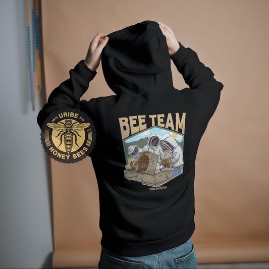 PRESALE! BEE TEAM Hooded Sweatshirt | Uribe Honey Bees