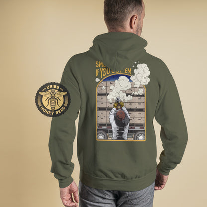 PRESALE! Smoke 'Em If You Got 'Em - Premium Hooded Sweatshirt | Uribe Honey Bees