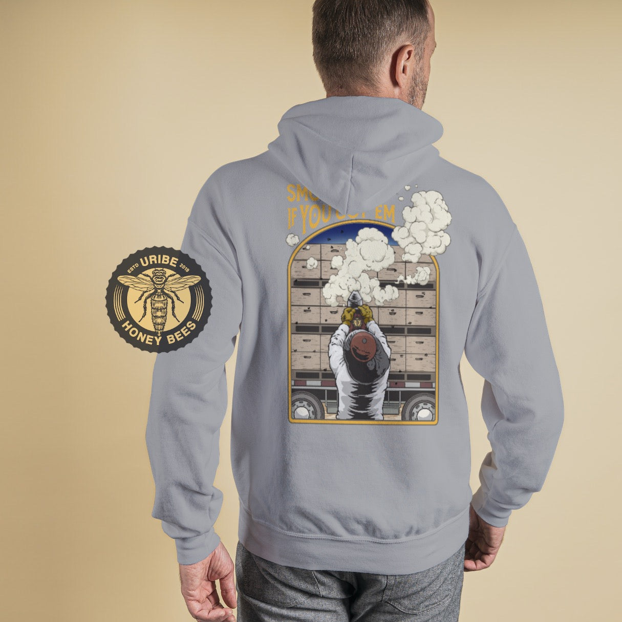 PRESALE! Smoke 'Em If You Got 'Em - Premium Hooded Sweatshirt | Uribe Honey Bees