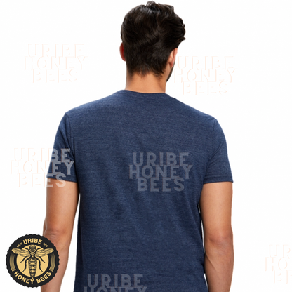 PRESALE! In Queens We Trust | Men's Triblend Crewneck Trendy T-Shirt | Uribe Honey Bees